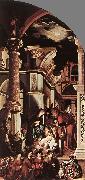 HOLBEIN, Hans the Younger The Oberried Altarpiece (right wing) sf oil on canvas